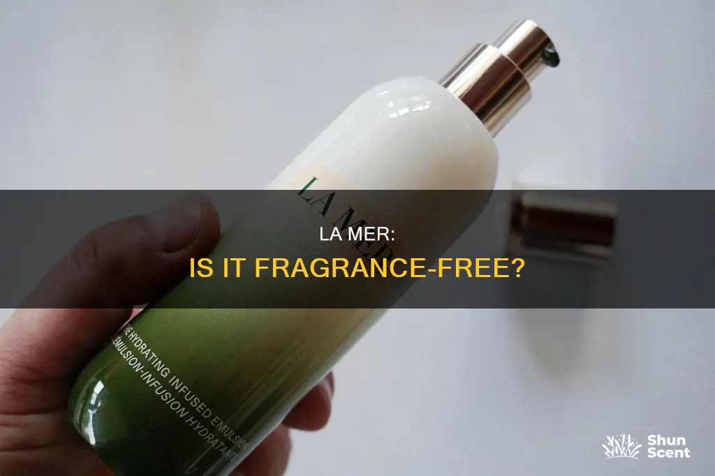 is la mer fragrance free