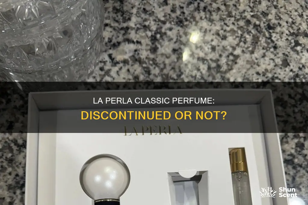 is la perla classic perfume discontinued