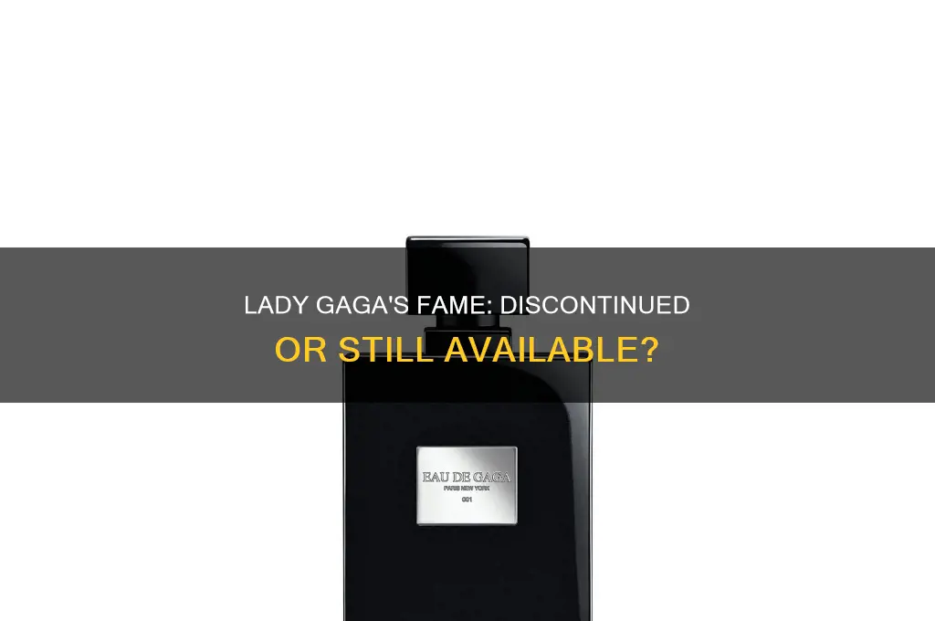 is lady gaga fame perfume discontinued