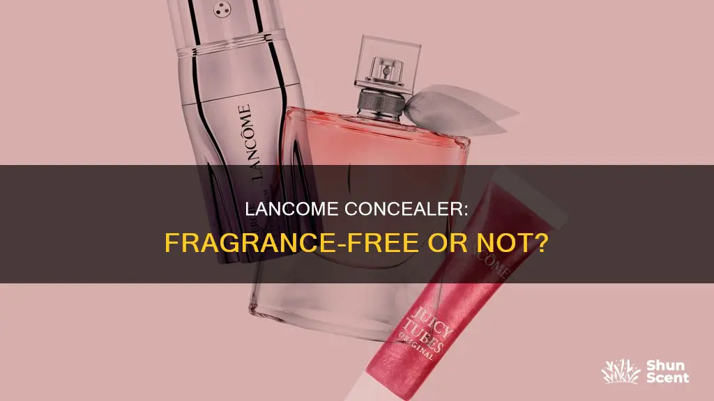 is lancome concealer fragrance free