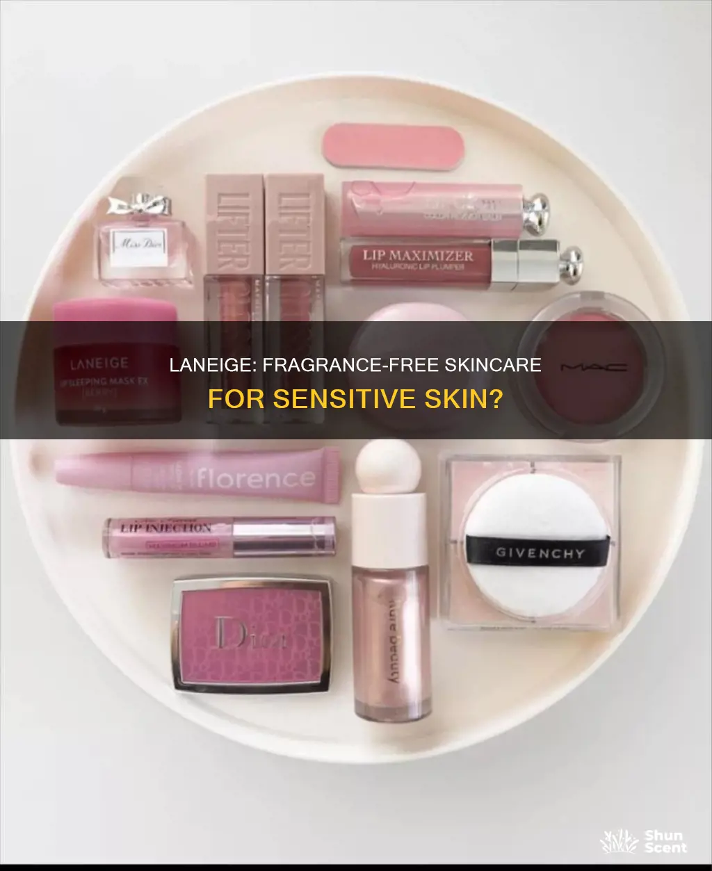 is laneige fragrance free