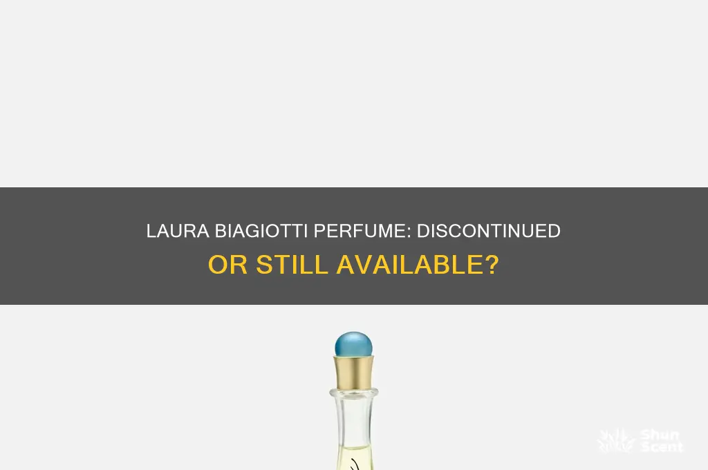 is laura biagiotti perfume discontinued