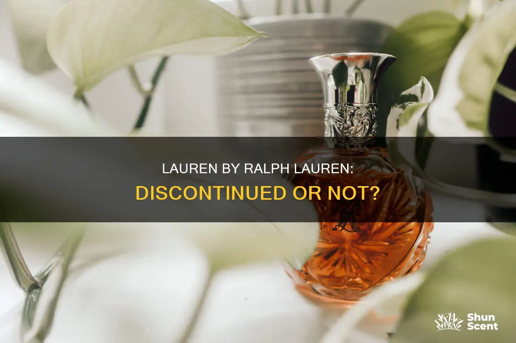 is lauren perfume by ralph lauren discontinued