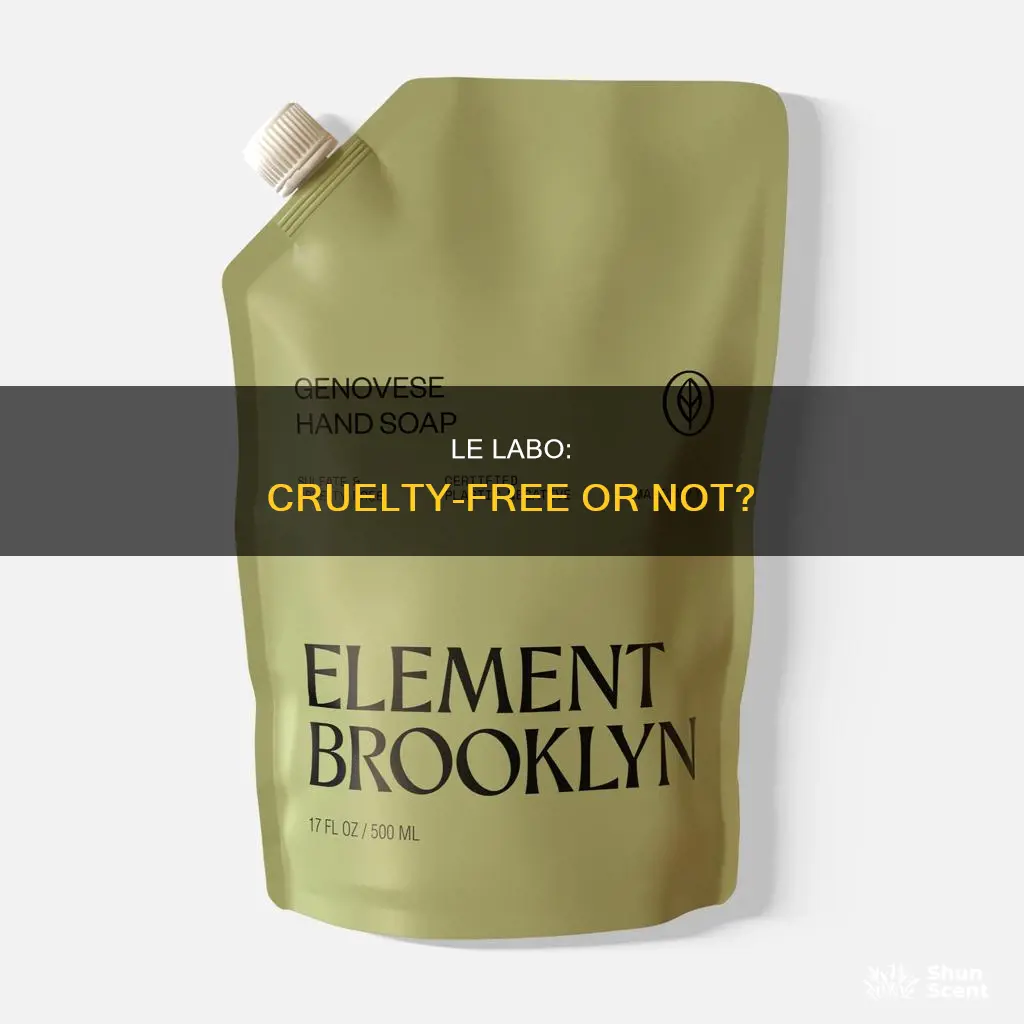 is le labo cruelty free