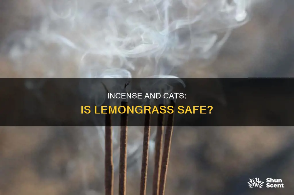 is lemongrass incense safe for cats