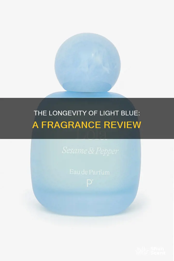 is light blue a lasting ng fragrance