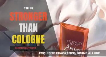 The Power of Scent: Lotion vs. Cologne