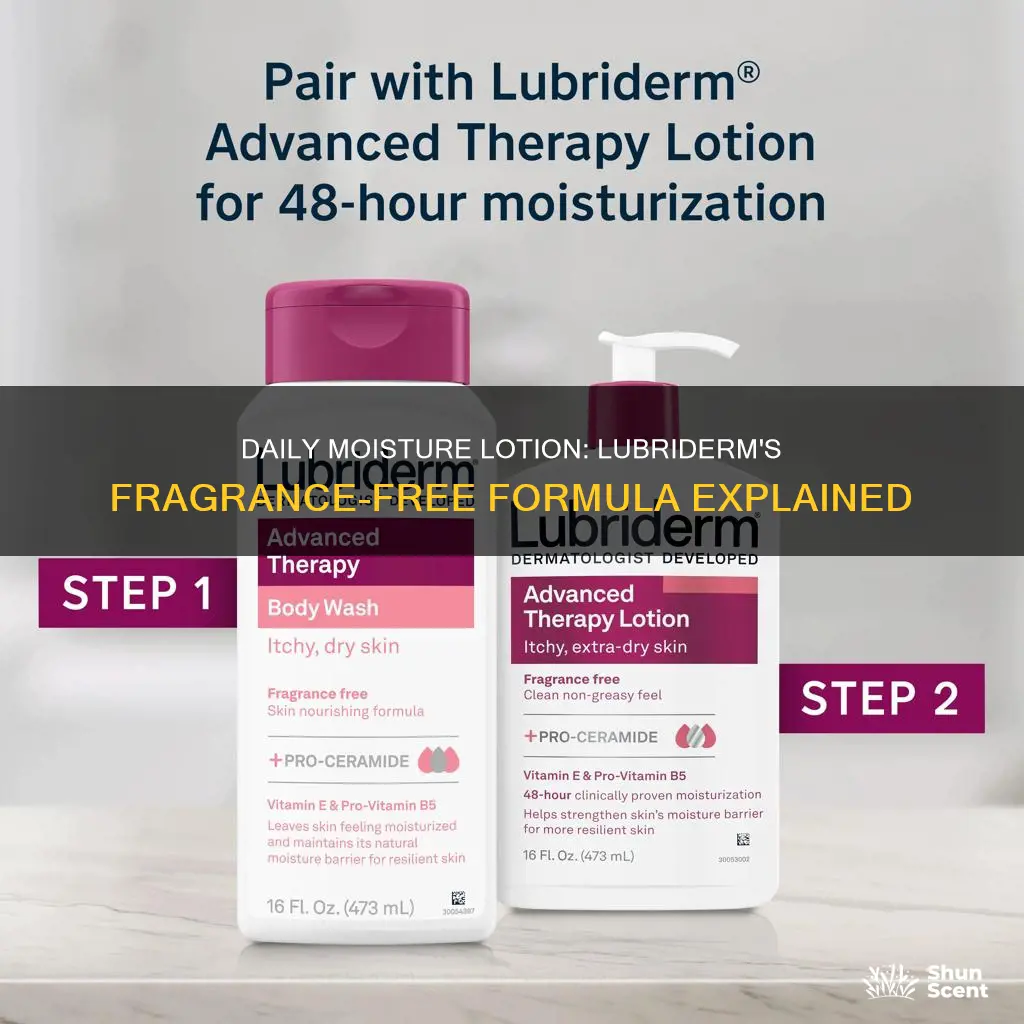 is lubriderm daily moisture lotion fragrance free