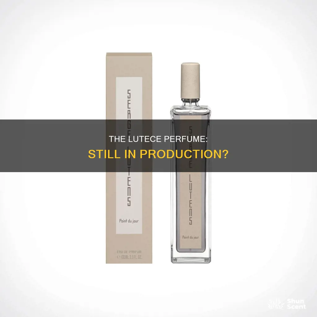 is lutece perfume still made