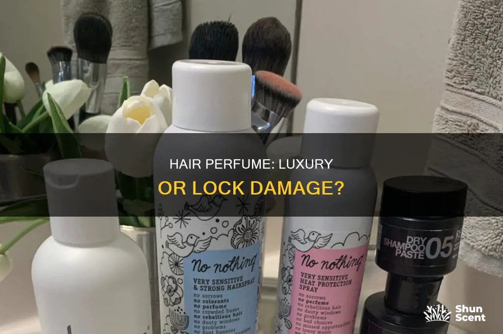 is luxe hair perfume bad for your hair