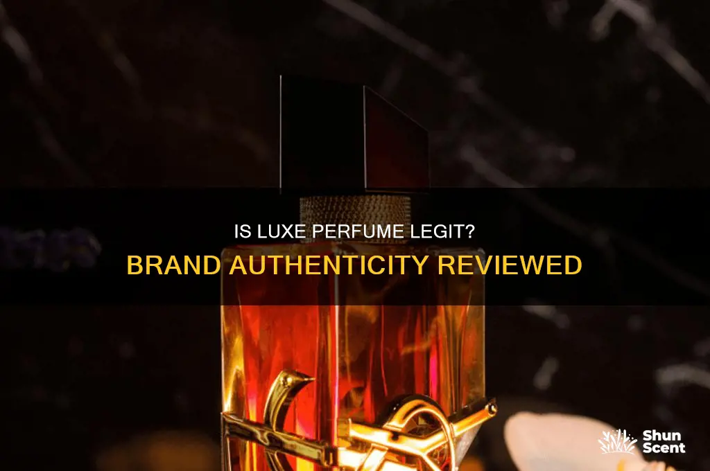 is luxe perfume legit