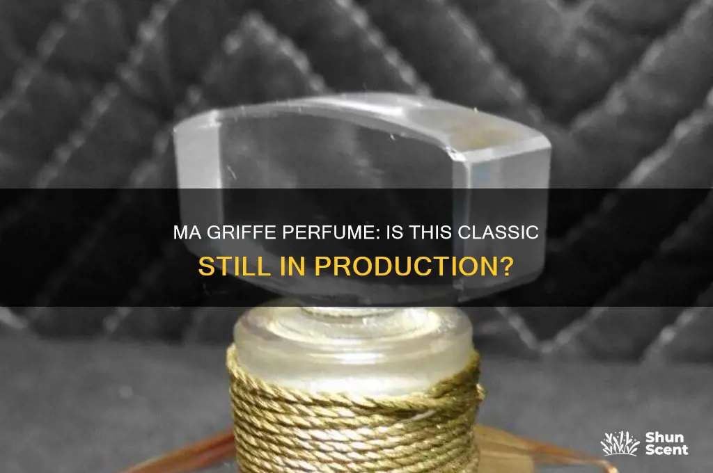 is ma griffe perfume still made