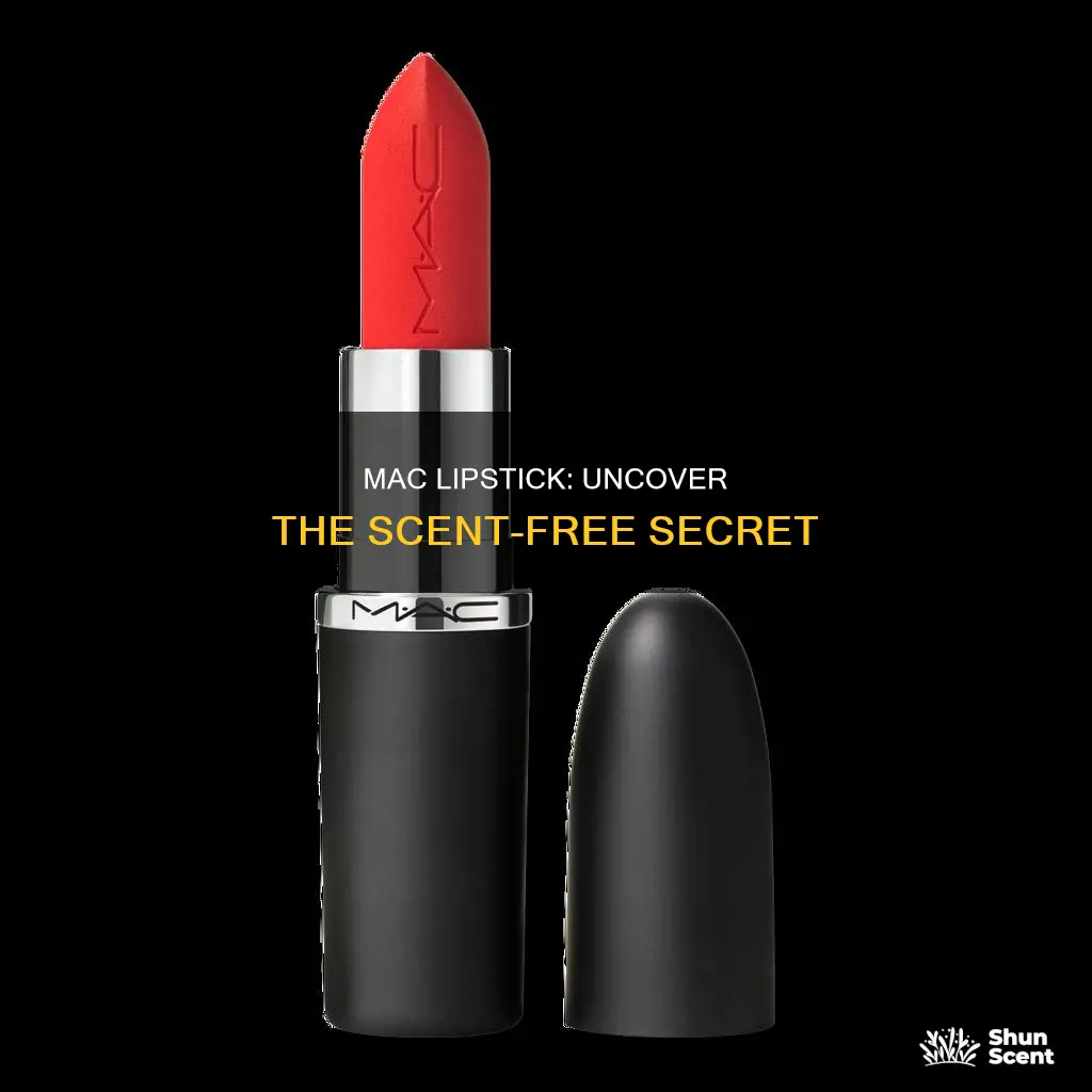 is mac lipstick fragrance free