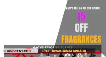 Macy's Holiday Sale: 15% Off Fragrances, Starting December 3rd!