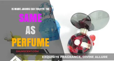 Eau de Toilette vs Perfume: Marc Jacobs Fragrance Differences