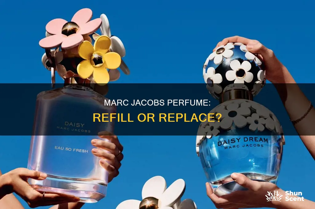 is marc jacobs perfume refillable