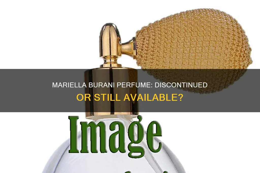is mariella burani perfume discontinued