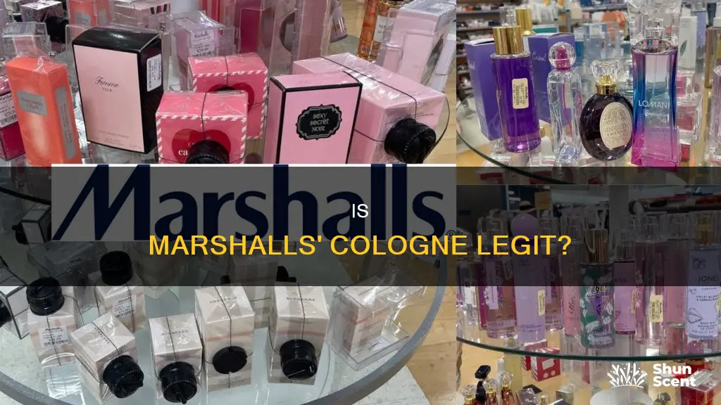 is marshalls cologne real