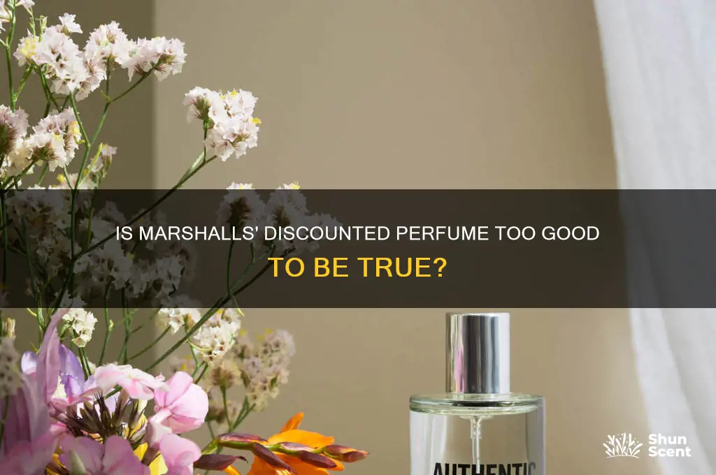 is marshalls perfume fake