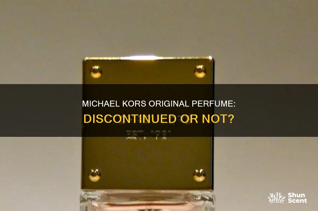 is michael kors original perfume discontinued