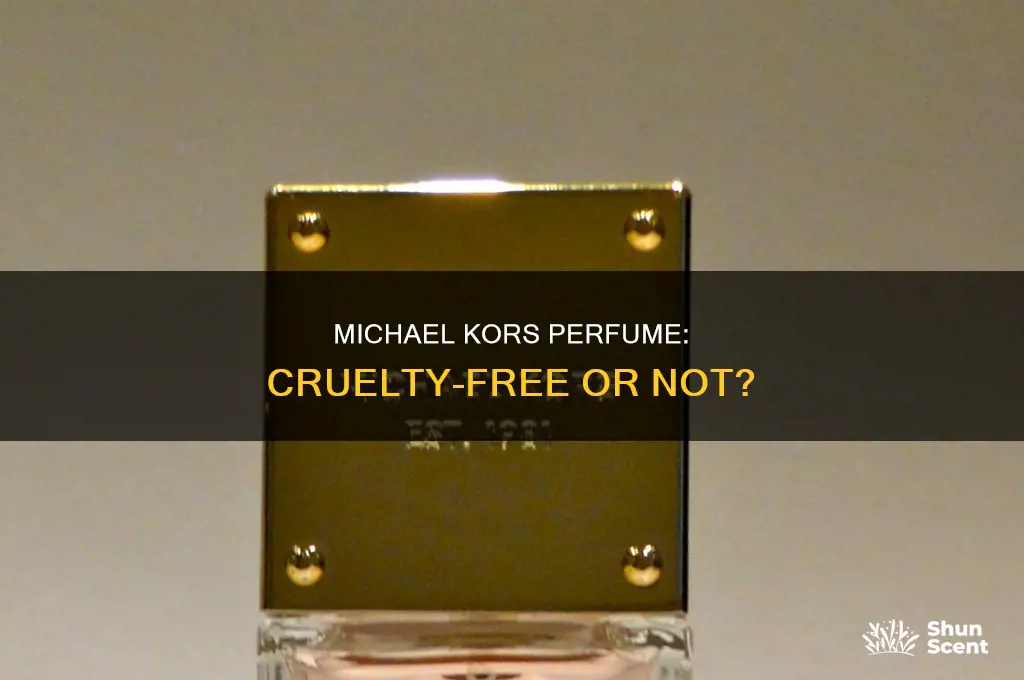 is michael kors perfume cruelty free