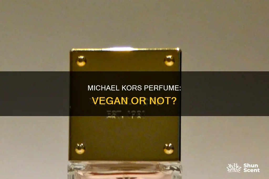 is michael kors perfume vegan
