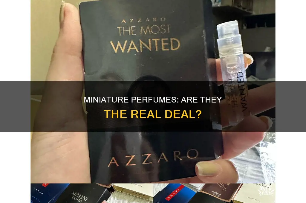 is miniature perfume original
