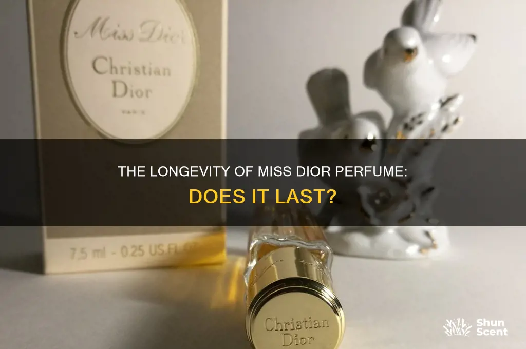 is miss dior perfume long lasting