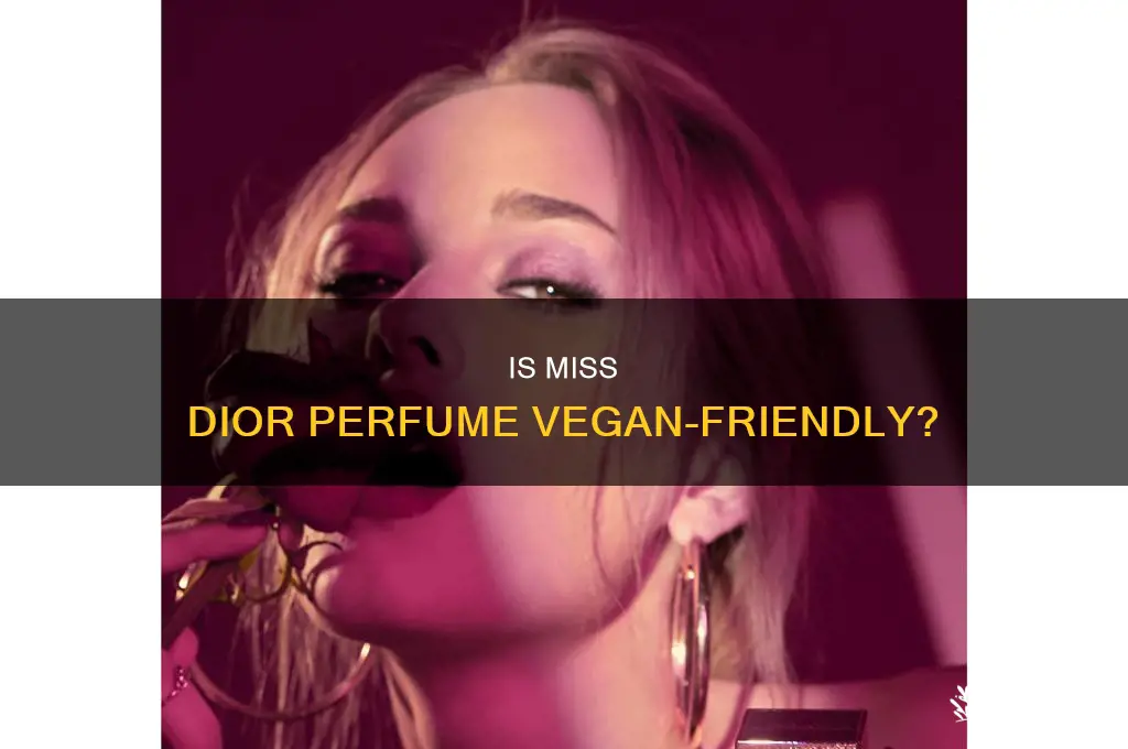 is miss dior perfume vegan