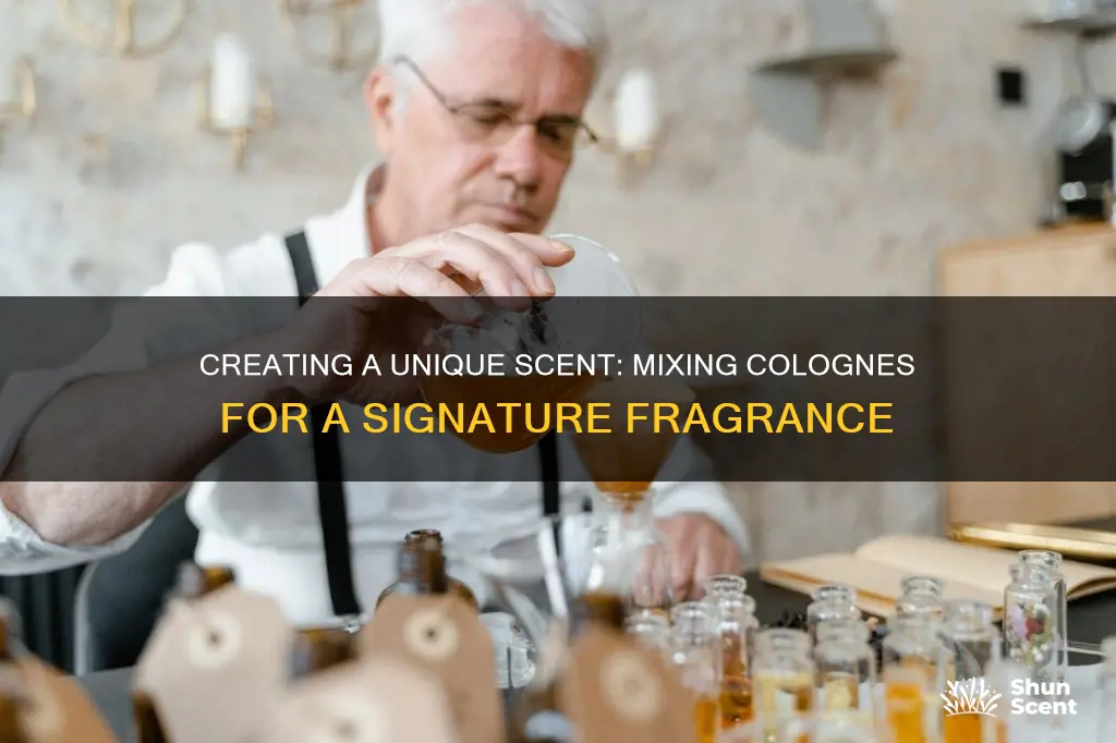 is mixing colognes