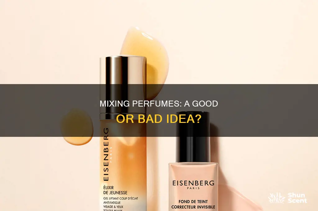 is mixing perfume bad