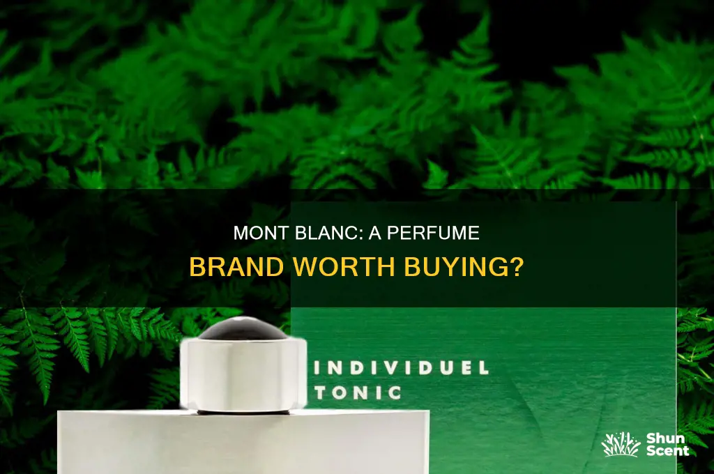 is mont blanc perfume a good brand