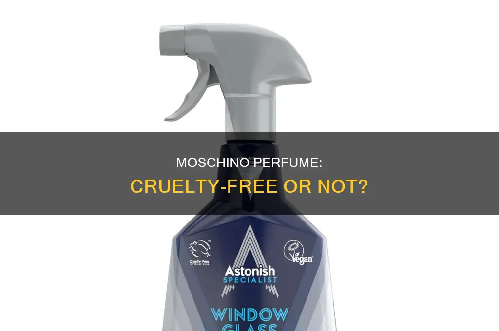 is moschino perfume cruelty free