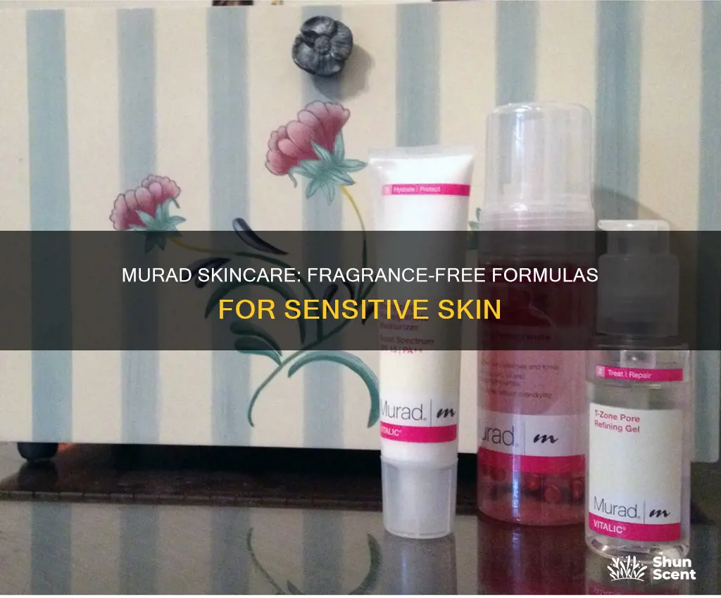 is murad fragrance free