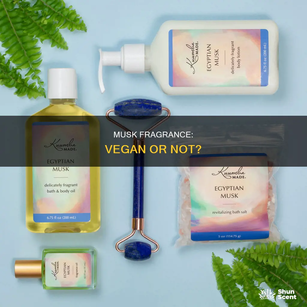 is musk fragrance vegan