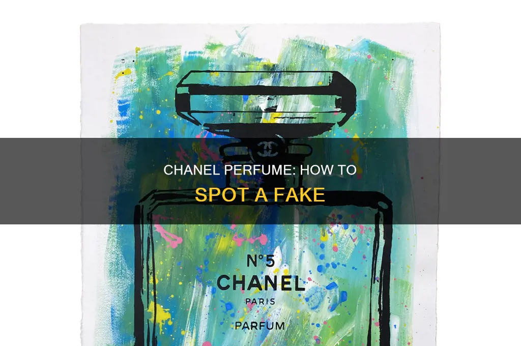 is my chanel perfume fake