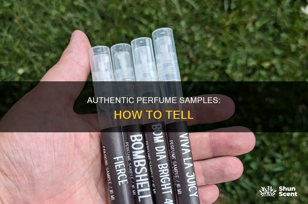 is my perfume samples legit