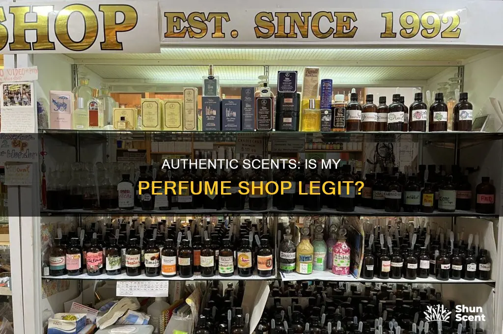 is my perfume shop legit