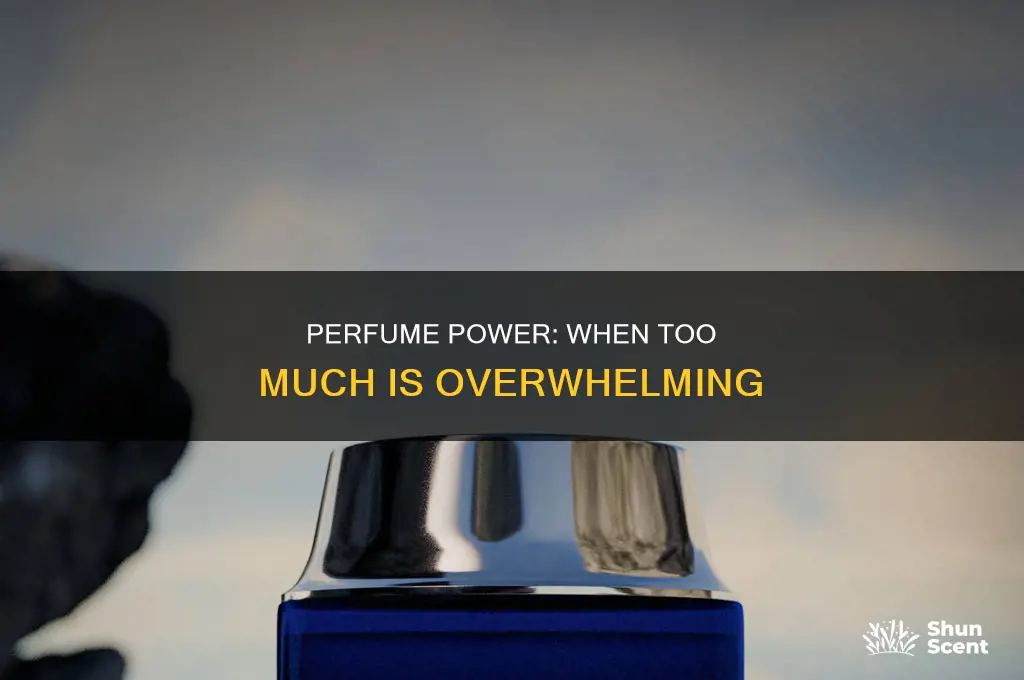 is my perfume too strong