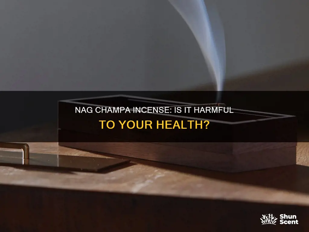 is nag champa incense bad for you