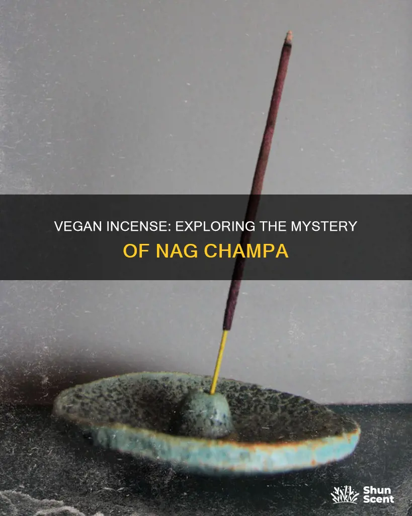 is nag champa incense vegan