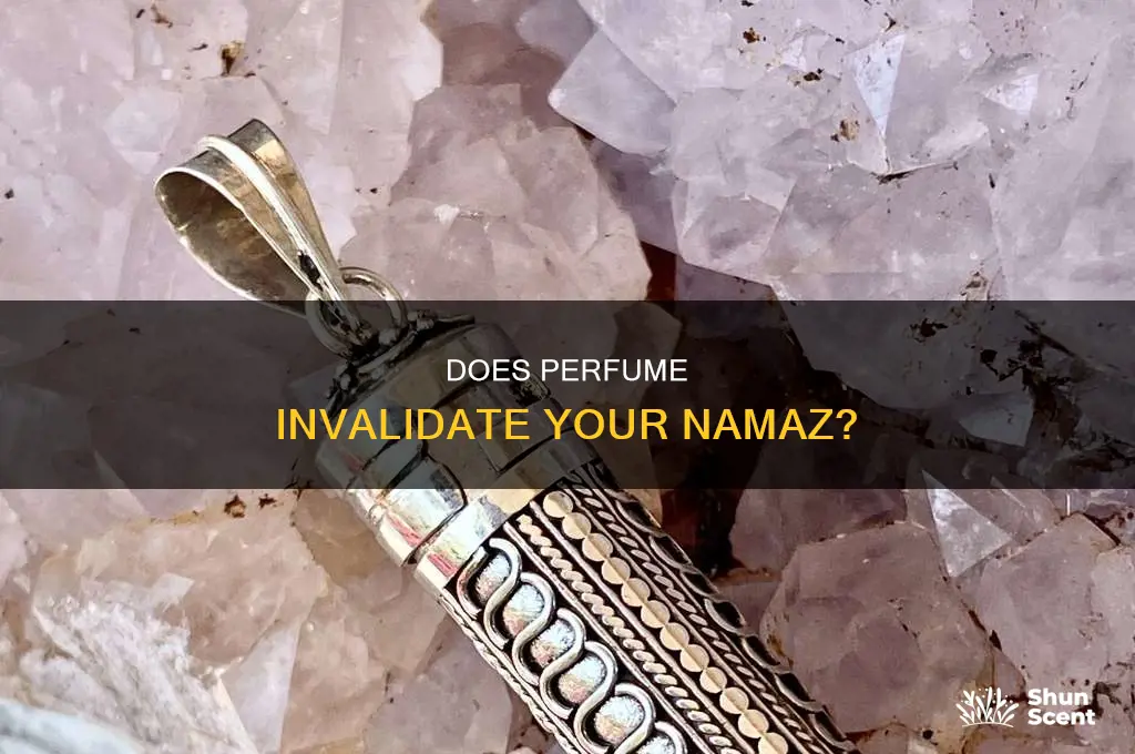 is namaz accepted with perfume