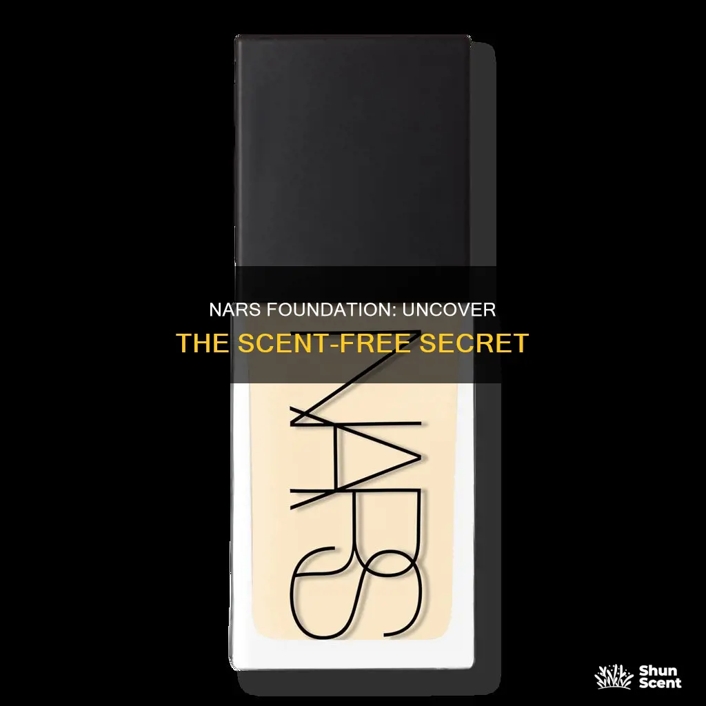 is nars foundation fragrance free