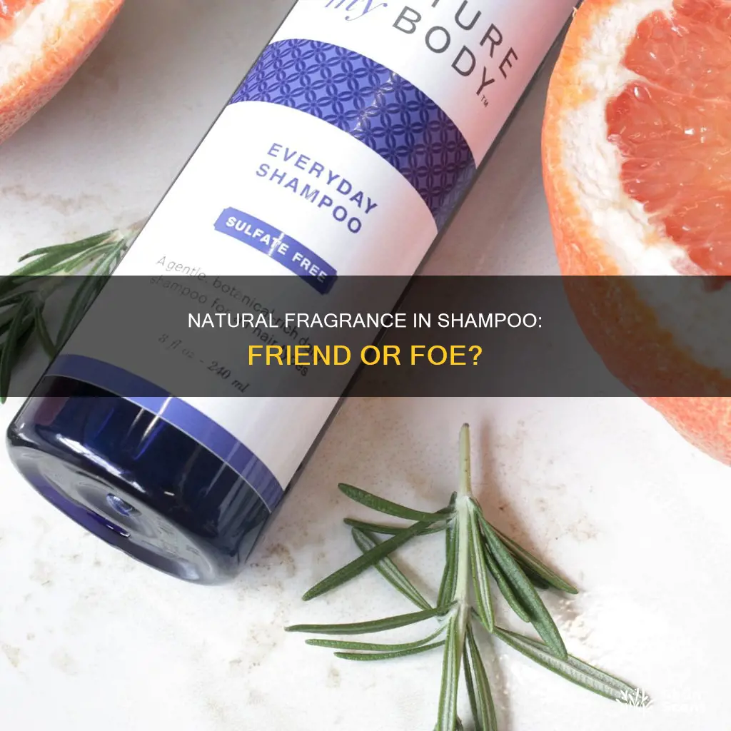 is natural fragrance in shampoo bad