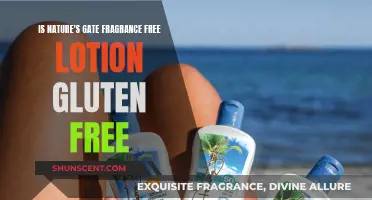 Nature's Gate: Fragrance-Free Lotion's Gluten-Free Promise