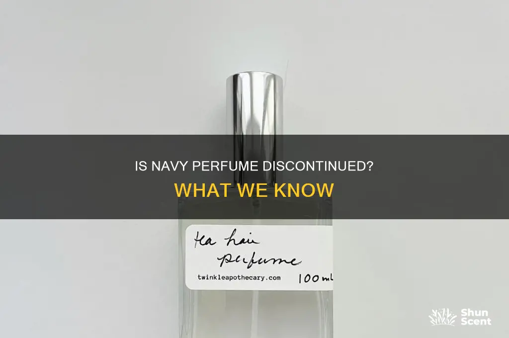 is navy perfume discontinued