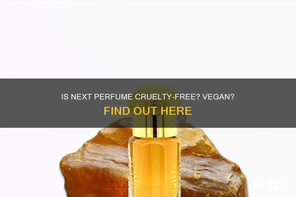 is next perfume cruelty free