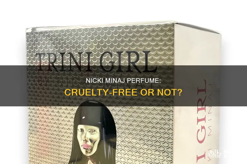 is nicki minaj perfume cruelty free