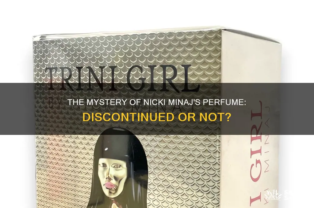 is nicki minaj perfume discontinued