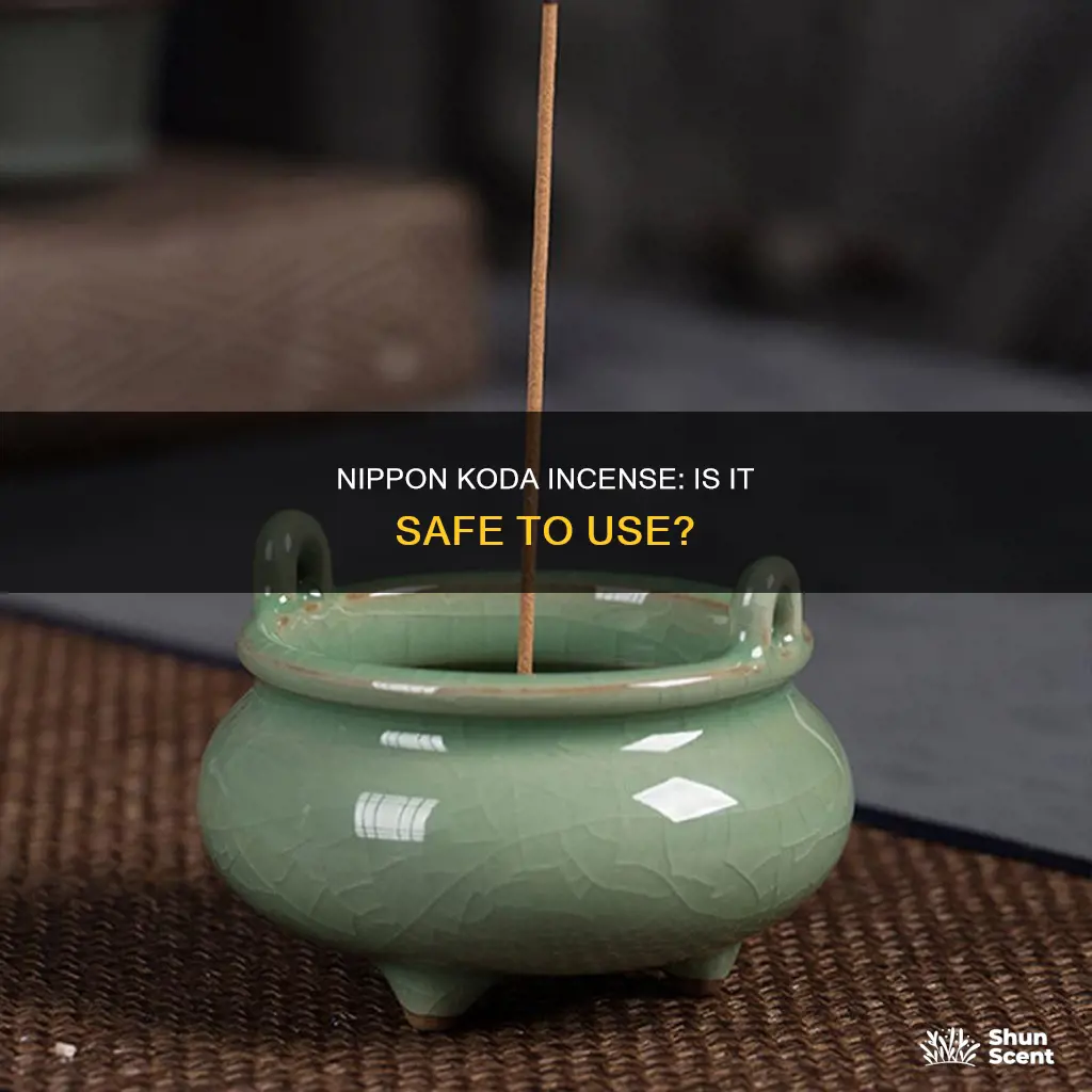 is nippon koda incense safe